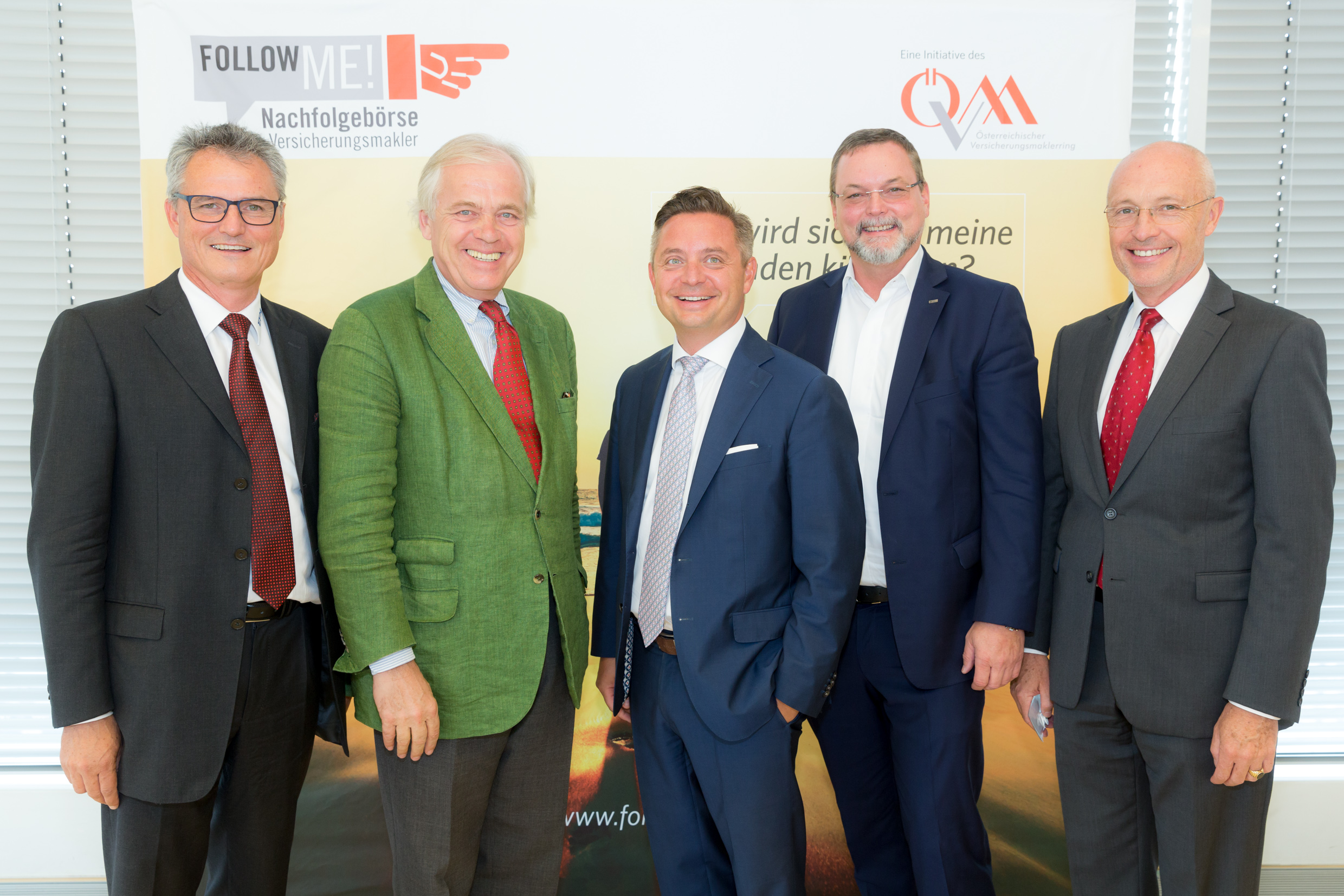 Follow Me! Nachfolgebörse für Versicherungsmakler