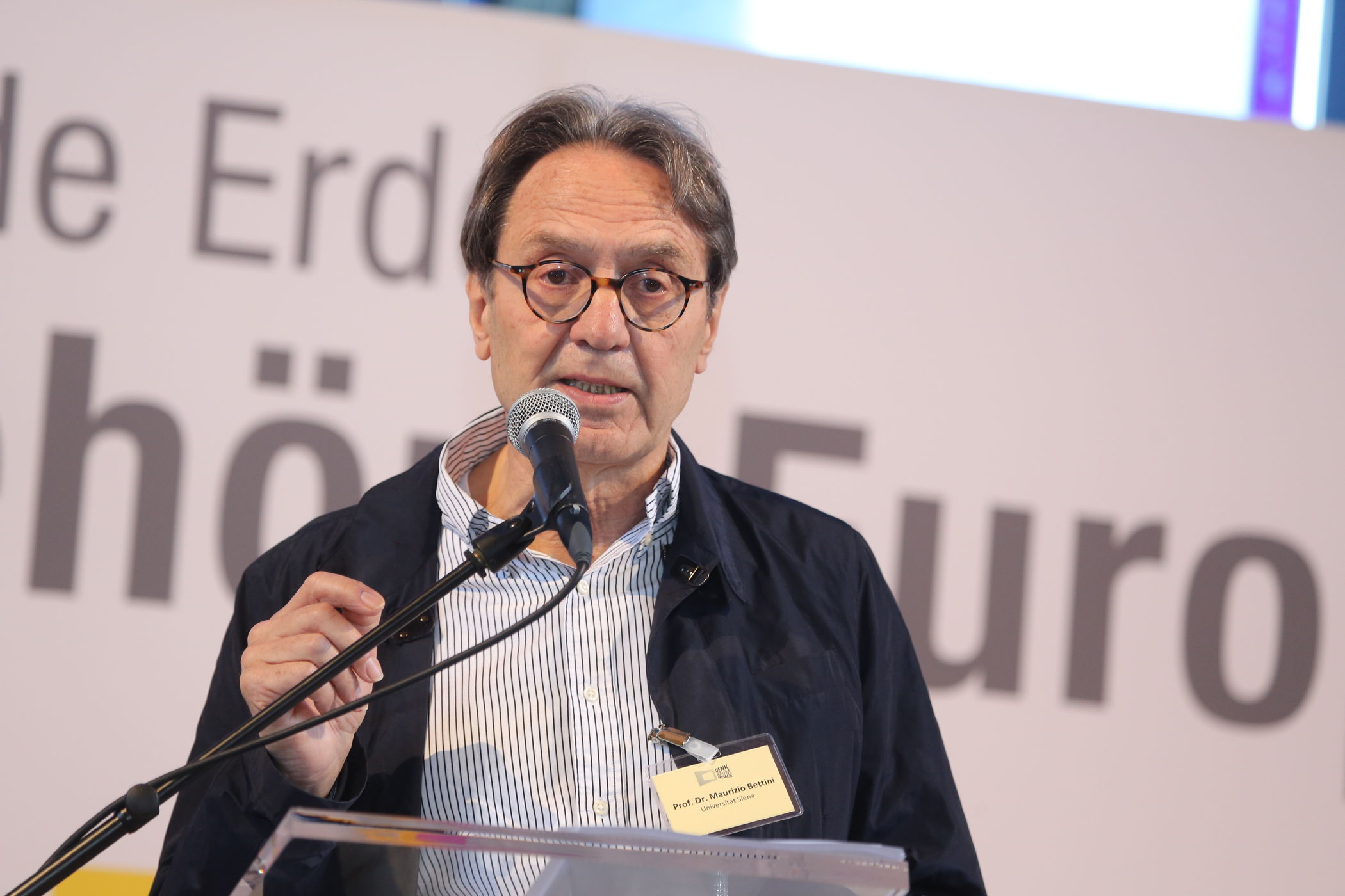 Eröffnungsredner Maurizio Bettini