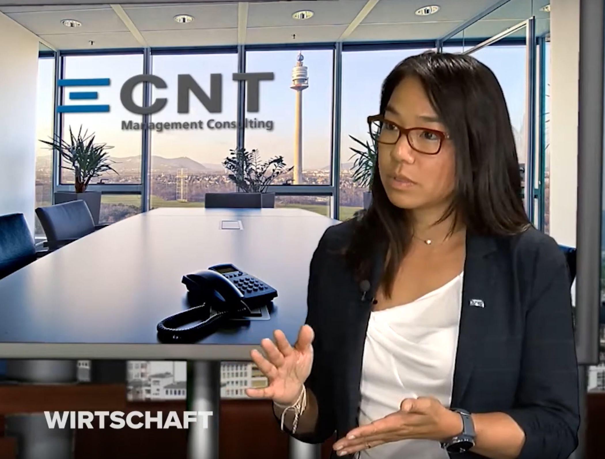 Maria Truong im RheinMainTV