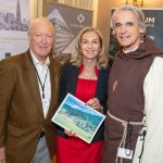 Veranstalterin Sabine Duchaczek mit Fischer Ski Gründer Paul Fischer und Waisach-Entwickler Wilfried Seywald