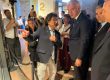 Kulturminister Mehmet Nuri Ersoy mit Troja-Grabungsleiter Rüstem Aslan