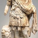 Überlebensgroße Statue von Kaiser Hadrian